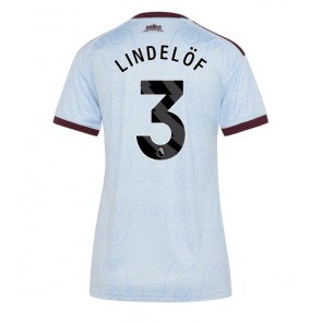 Aston Villa Victor Lindelof #3 Replika Tredje Tröja Damer 2026-27 Kortärmad